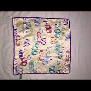 Coach Silk Scarf
